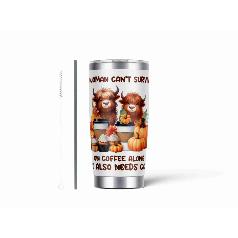 20oz Stainless Tumbler w/ Magnet Sliding Lid- Printed direct to Tumbler 169