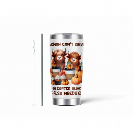 20oz Stainless Tumbler w/ Magnet Sliding Lid- Printed direct to Tumbler 169