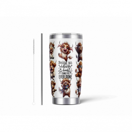 20oz Stainless Tumbler w/ Magnet Sliding Lid- Printed direct to Tumbler 174