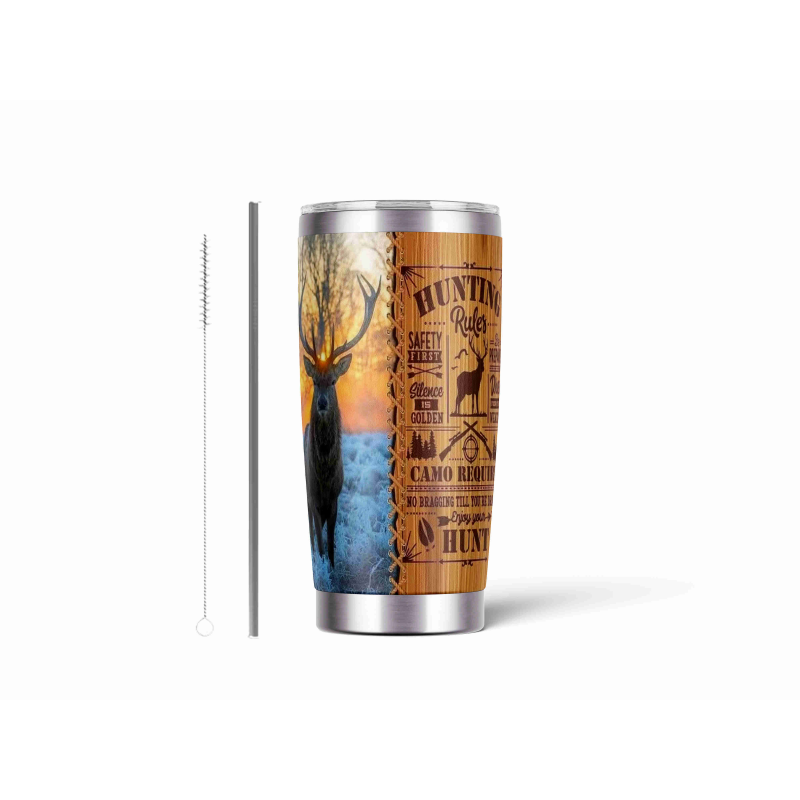 20oz Stainless Tumbler w/ Magnet Sliding Lid- Printed direct to Tumbler 177