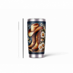 20oz Stainless Tumbler w/ Magnet Sliding Lid- Printed direct to Tumbler 181