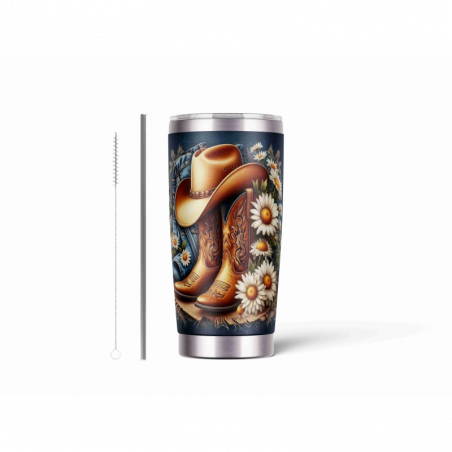 20oz Stainless Tumbler w/ Magnet Sliding Lid- Printed direct to Tumbler 181