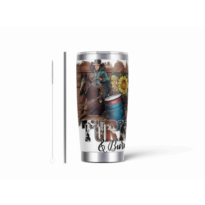 20oz Stainless Tumbler w/ Magnet Sliding Lid- Printed direct to Tumbler 183