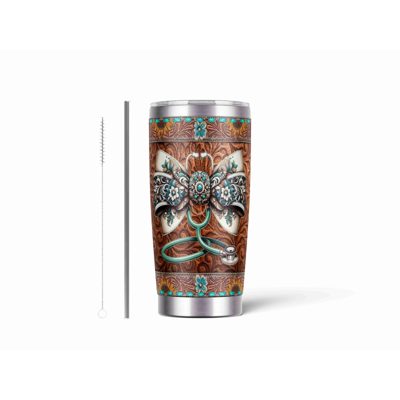 20oz Stainless Tumbler w/ Magnet Sliding Lid- Printed direct to Tumbler 185