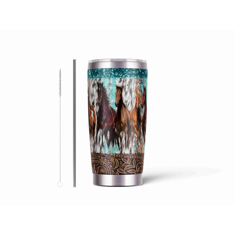 20oz Stainless Tumbler w/ Magnet Sliding Lid- Printed direct to Tumbler 187