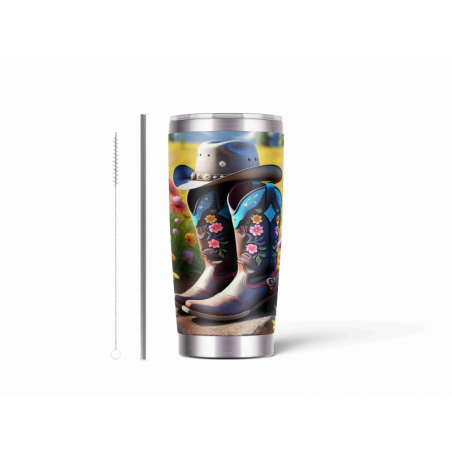 20oz Stainless Tumbler w/ Magnet Sliding Lid- Printed direct to Tumbler 188