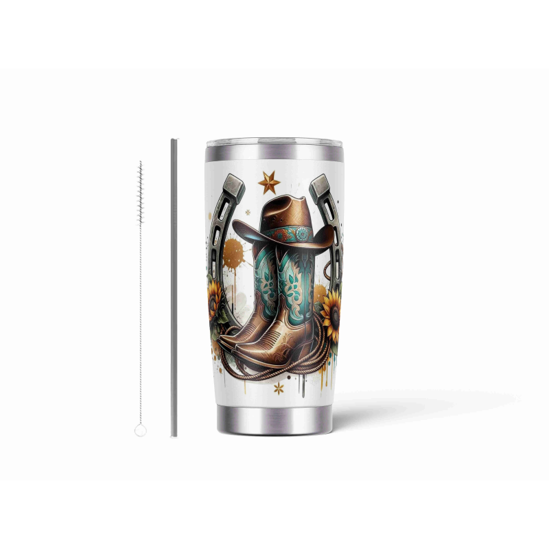 20oz Stainless Tumbler w/ Magnet Sliding Lid- Printed direct to Tumbler 198