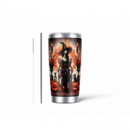 20oz Stainless Tumbler w/ Magnet Sliding Lid- Printed direct to Tumbler 199