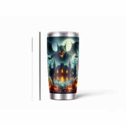20oz Stainless Tumbler w/ Magnet Sliding Lid- Printed direct to Tumbler 201