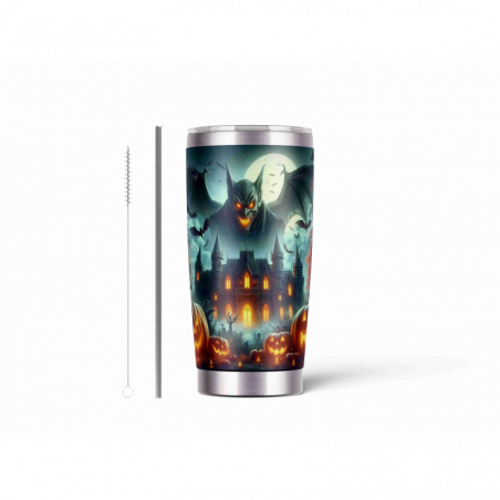 20oz Stainless Tumbler w/ Magnet Sliding Lid- Printed direct to Tumbler 201