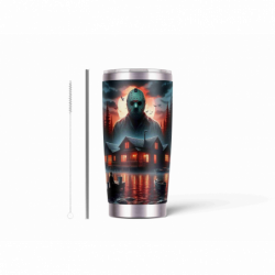 20oz Stainless Tumbler w/ Magnet Sliding Lid- Printed direct to Tumbler 203