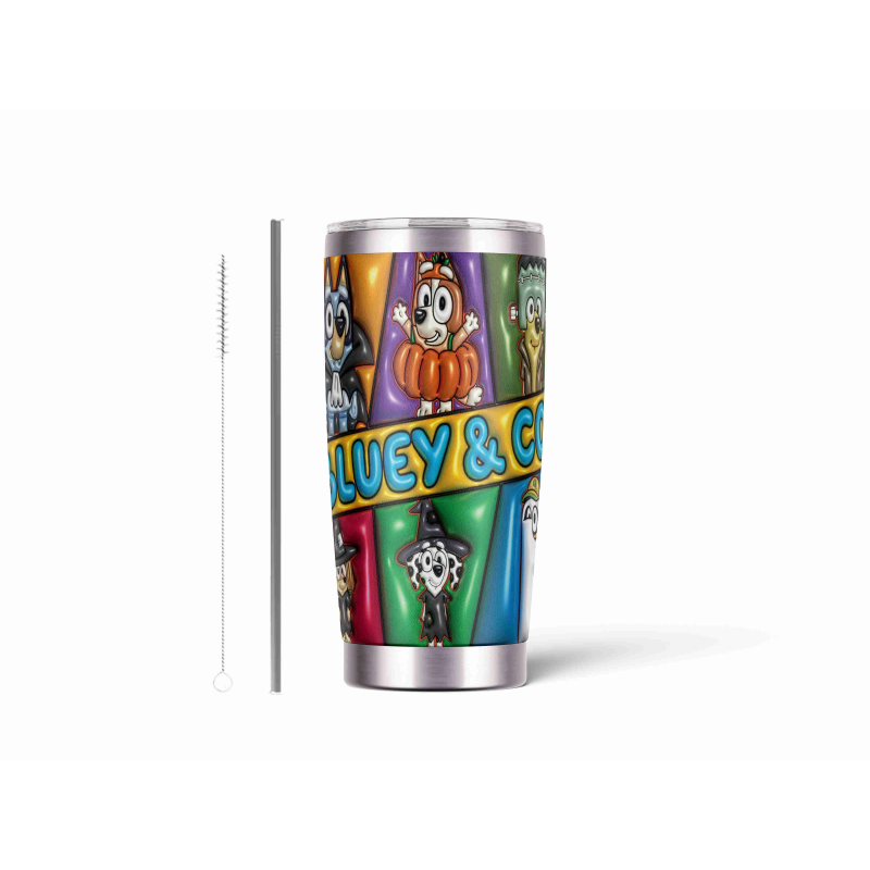 20oz Stainless Tumbler w/ Magnet Sliding Lid- Printed direct to Tumbler 204