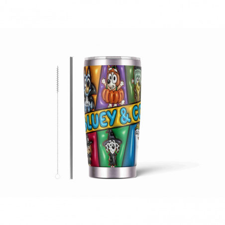 20oz Stainless Tumbler w/ Magnet Sliding Lid- Printed direct to Tumbler 204