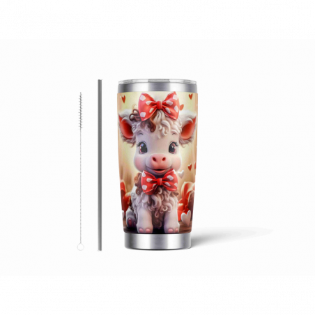 20oz Stainless Tumbler w/ Magnet Sliding Lid- Printed direct to Tumbler 205