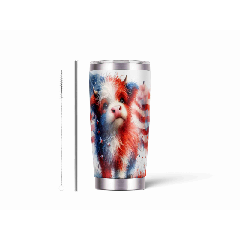 20oz Stainless Tumbler w/ Magnet Sliding Lid- Printed direct to Tumbler 206