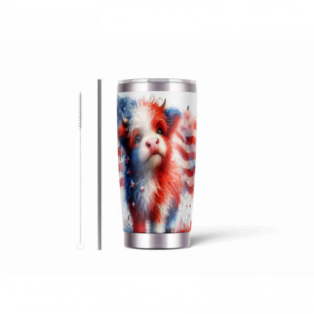 20oz Stainless Tumbler w/ Magnet Sliding Lid- Printed direct to Tumbler 206