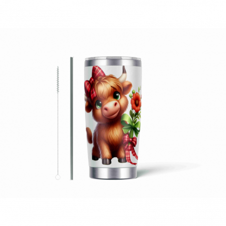 20oz Stainless Tumbler w/ Magnet Sliding Lid- Printed direct to Tumbler 208