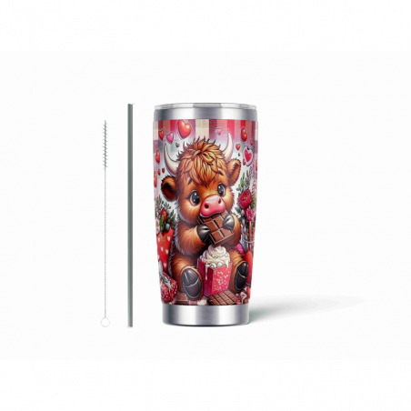 20oz Stainless Tumbler w/ Magnet Sliding Lid- Printed direct to Tumbler 210