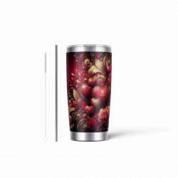 20oz Stainless Tumbler w/ Magnet Sliding Lid- Printed direct to Tumbler 211