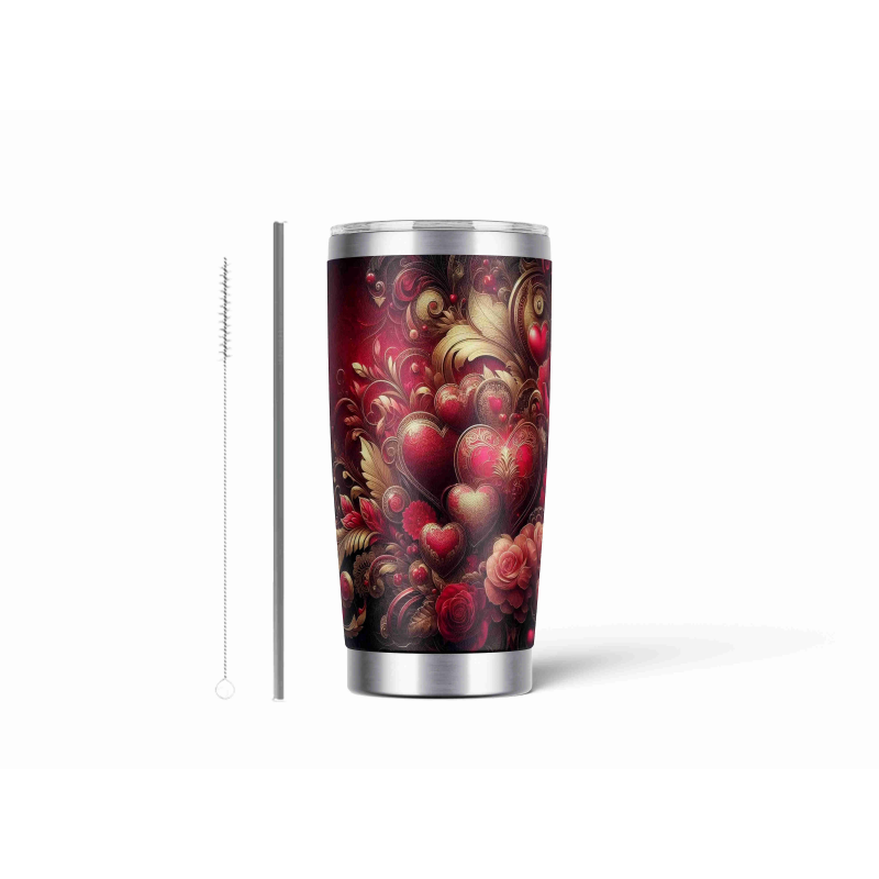 20oz Stainless Tumbler w/ Magnet Sliding Lid- Printed direct to Tumbler 211