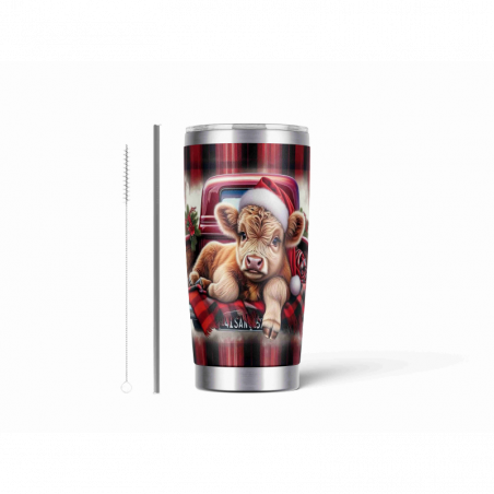 20oz Stainless Tumbler w/ Magnet Sliding Lid- Printed direct to Tumbler 212