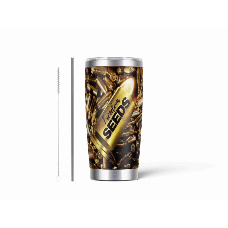20oz Stainless Tumbler w/ Magnet Sliding Lid- Printed direct to Tumbler 216