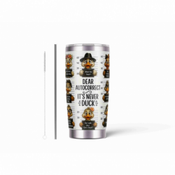 20oz Stainless Tumbler w/ Magnet Sliding Lid- Printed direct to Tumbler 217