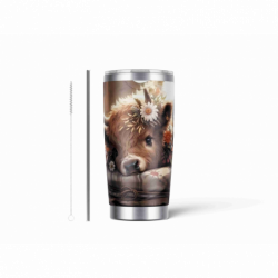 20oz Stainless Tumbler w/ Magnet Sliding Lid- Printed direct to Tumbler 220