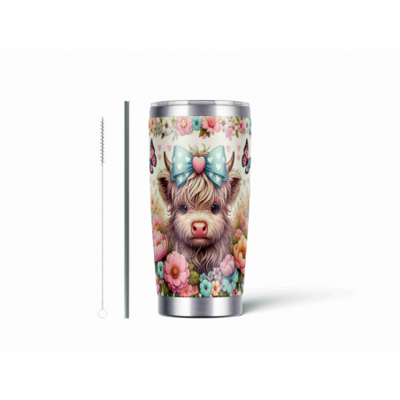 20oz Stainless Tumbler w/ Magnet Sliding Lid- Printed direct to Tumbler 221