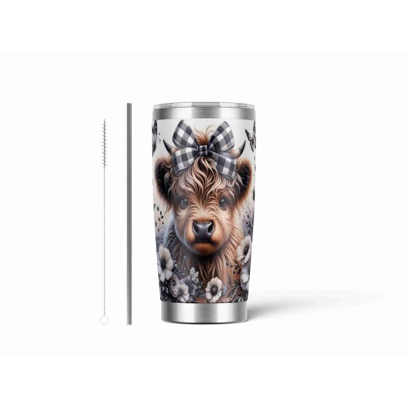 20oz Stainless Tumbler w/ Magnet Sliding Lid- Printed direct to Tumbler 222