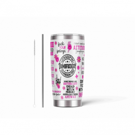 20oz Stainless Tumbler w/ Magnet Sliding Lid- Printed direct to Tumbler 225