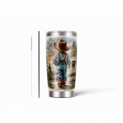 20oz Stainless Tumbler w/ Magnet Sliding Lid- Printed direct to Tumbler 232
