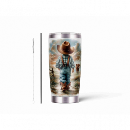 20oz Stainless Tumbler w/ Magnet Sliding Lid- Printed direct to Tumbler 232
