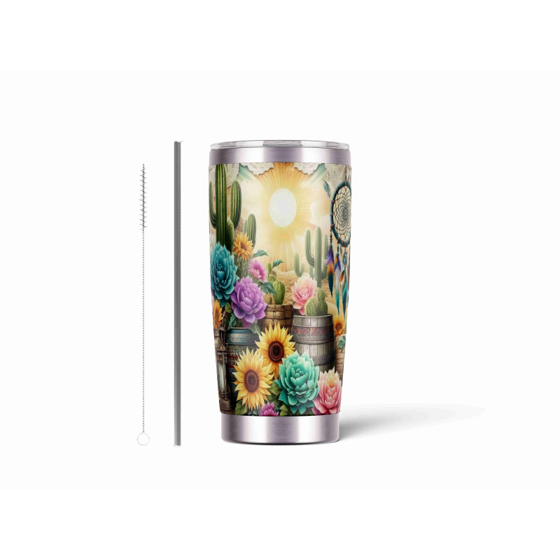 20oz Stainless Tumbler w/ Magnet Sliding Lid- Printed direct to Tumbler 234