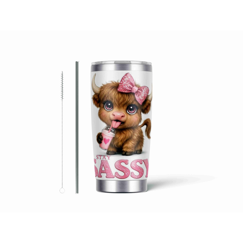 20oz Stainless Tumbler w/ Magnet Sliding Lid- Printed direct to Tumbler 236