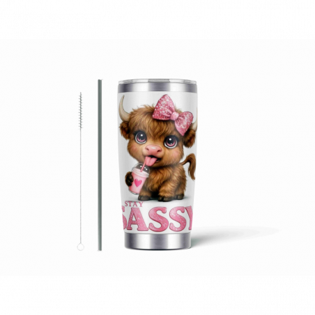 20oz Stainless Tumbler w/ Magnet Sliding Lid- Printed direct to Tumbler 236