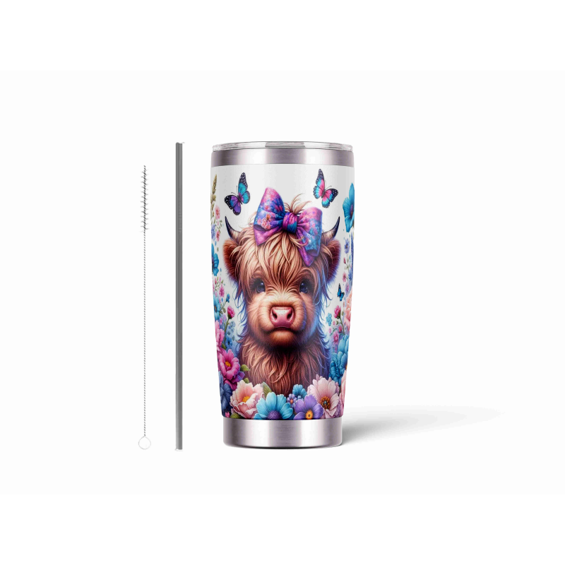 20oz Stainless Tumbler w/ Magnet Sliding Lid- Printed direct to Tumbler 239