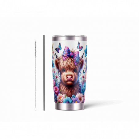 20oz Stainless Tumbler w/ Magnet Sliding Lid- Printed direct to Tumbler 239