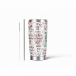 20oz Stainless Tumbler w/ Magnet Sliding Lid- Printed direct to Tumbler 243