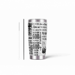 20oz Stainless Tumbler w/ Magnet Sliding Lid- Printed direct to Tumbler 244