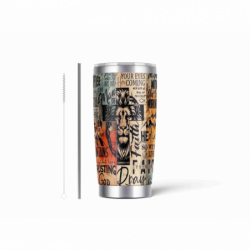 20oz Stainless Tumbler w/ Magnet Sliding Lid- Printed direct to Tumbler 252