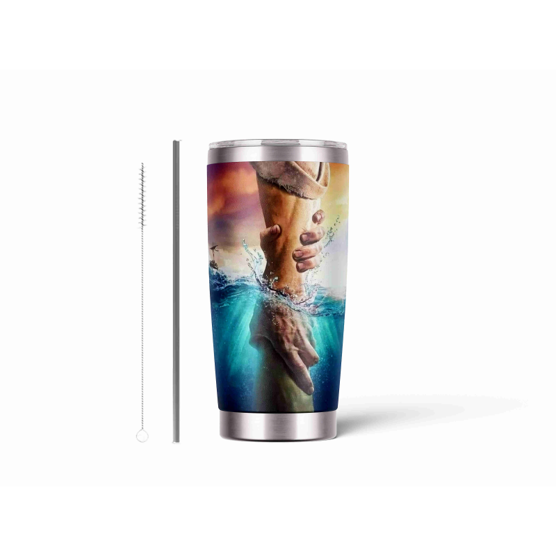 20oz Stainless Tumbler w/ Magnet Sliding Lid- Printed direct to Tumbler 254