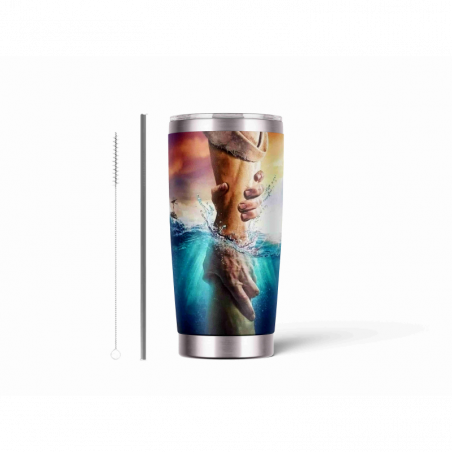 20oz Stainless Tumbler w/ Magnet Sliding Lid- Printed direct to Tumbler 254
