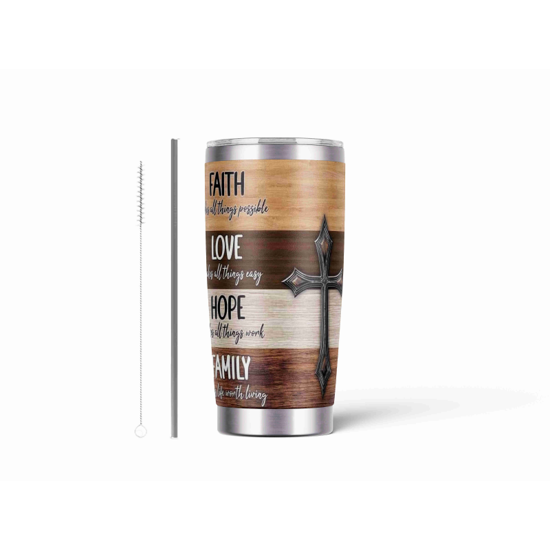 20oz Stainless Tumbler w/ Magnet Sliding Lid- Printed direct to Tumbler 256