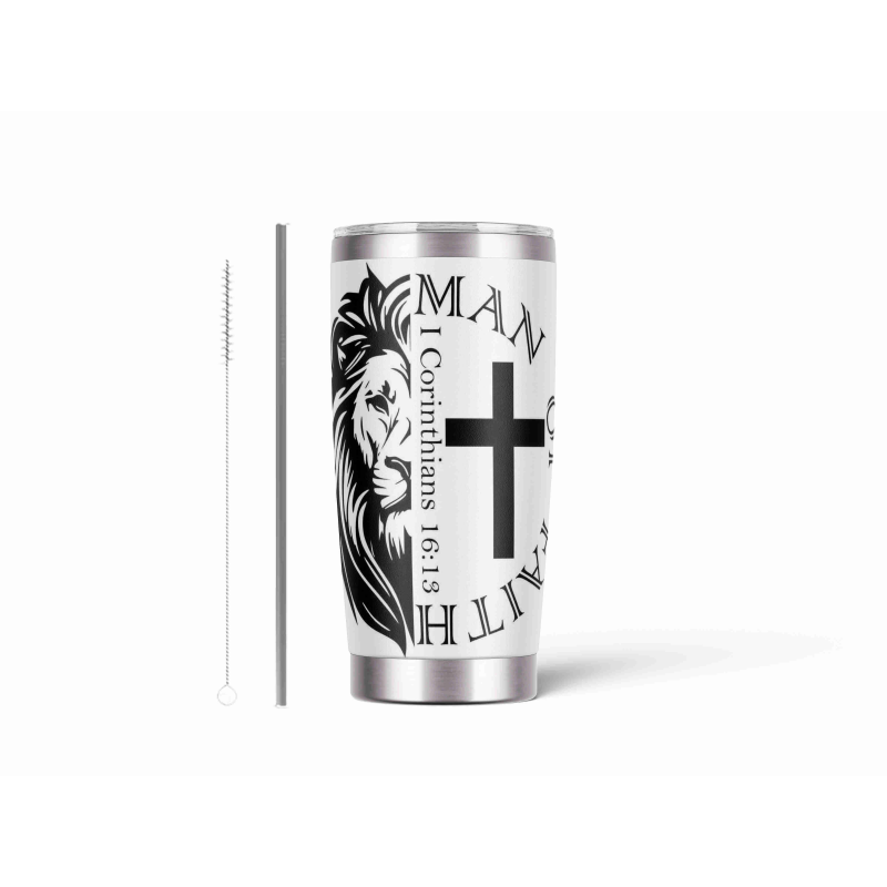 20oz Stainless Tumbler w/ Magnet Sliding Lid- Printed direct to Tumbler 258