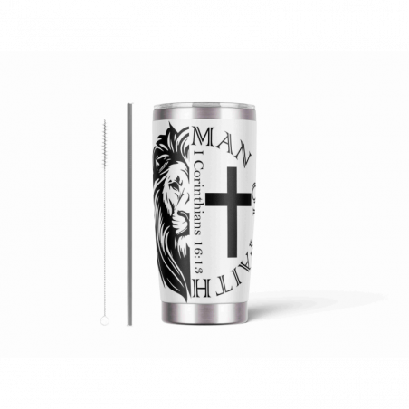 20oz Stainless Tumbler w/ Magnet Sliding Lid- Printed direct to Tumbler 258