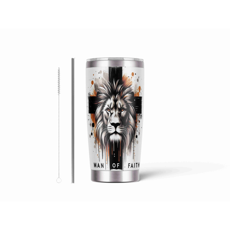 20oz Stainless Tumbler w/ Magnet Sliding Lid- Printed direct to Tumbler 261