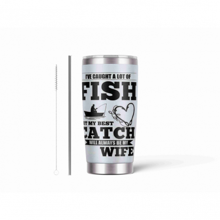 20oz Stainless Tumbler w/ Magnet Sliding Lid- Printed direct to Tumbler 264