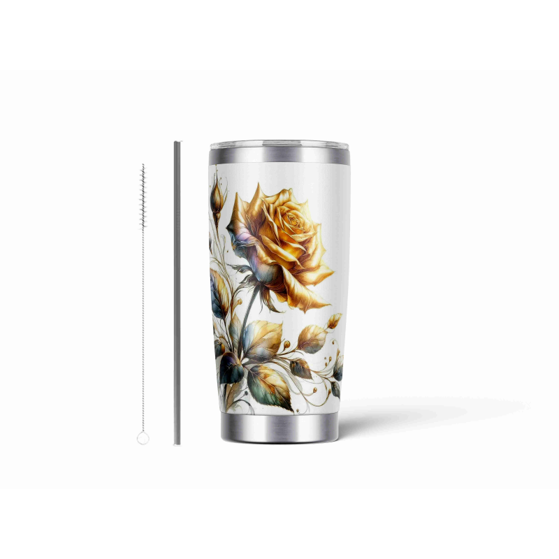 20oz Stainless Tumbler w/ Magnet Sliding Lid- Printed direct to Tumbler 268