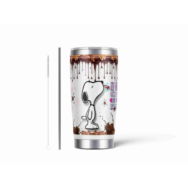 20oz Stainless Tumbler w/ Magnet Sliding Lid- Printed direct to Tumbler 270